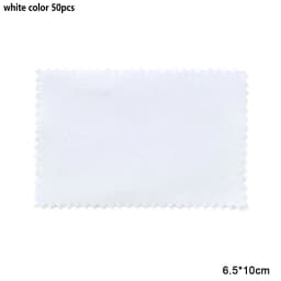 10-50pcs Silver Polishing Cloths Jewelry Cleaning Cloth Soft Clean Wipes Non Toxic Tarnish Remover for Jewelry Coins Watcch