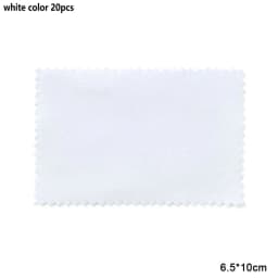 10-50pcs Silver Polishing Cloths Jewelry Cleaning Cloth Soft Clean Wipes Non Toxic Tarnish Remover for Jewelry Coins Watcch
