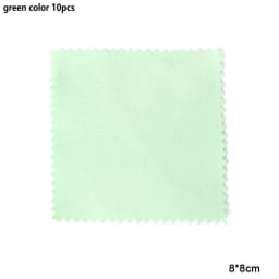 10-50pcs Silver Polishing Cloths Jewelry Cleaning Cloth Soft Clean Wipes Non Toxic Tarnish Remover for Jewelry Coins Watcch