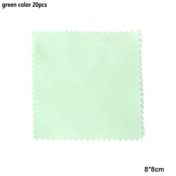 10-50pcs Silver Polishing Cloths Jewelry Cleaning Cloth Soft Clean Wipes Non Toxic Tarnish Remover for Jewelry Coins Watcch