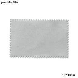 10-50pcs Silver Polishing Cloths Jewelry Cleaning Cloth Soft Clean Wipes Non Toxic Tarnish Remover for Jewelry Coins Watcch