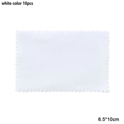 10-50pcs Silver Polishing Cloths Jewelry Cleaning Cloth Soft Clean Wipes Non Toxic Tarnish Remover for Jewelry Coins Watcch