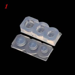 UV Resin Geometric Molds Hollow Quicksand Mold with Square Round Ellipse Mold for UV Resin Crafts DIY Jewelry Tool