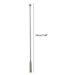 5Pcs 7.5" Stainless Steel Reusable Epoxy Resin Mixing Sticks Resin Tools Coffee Beverage Drink Stirring Stirrers Tools
