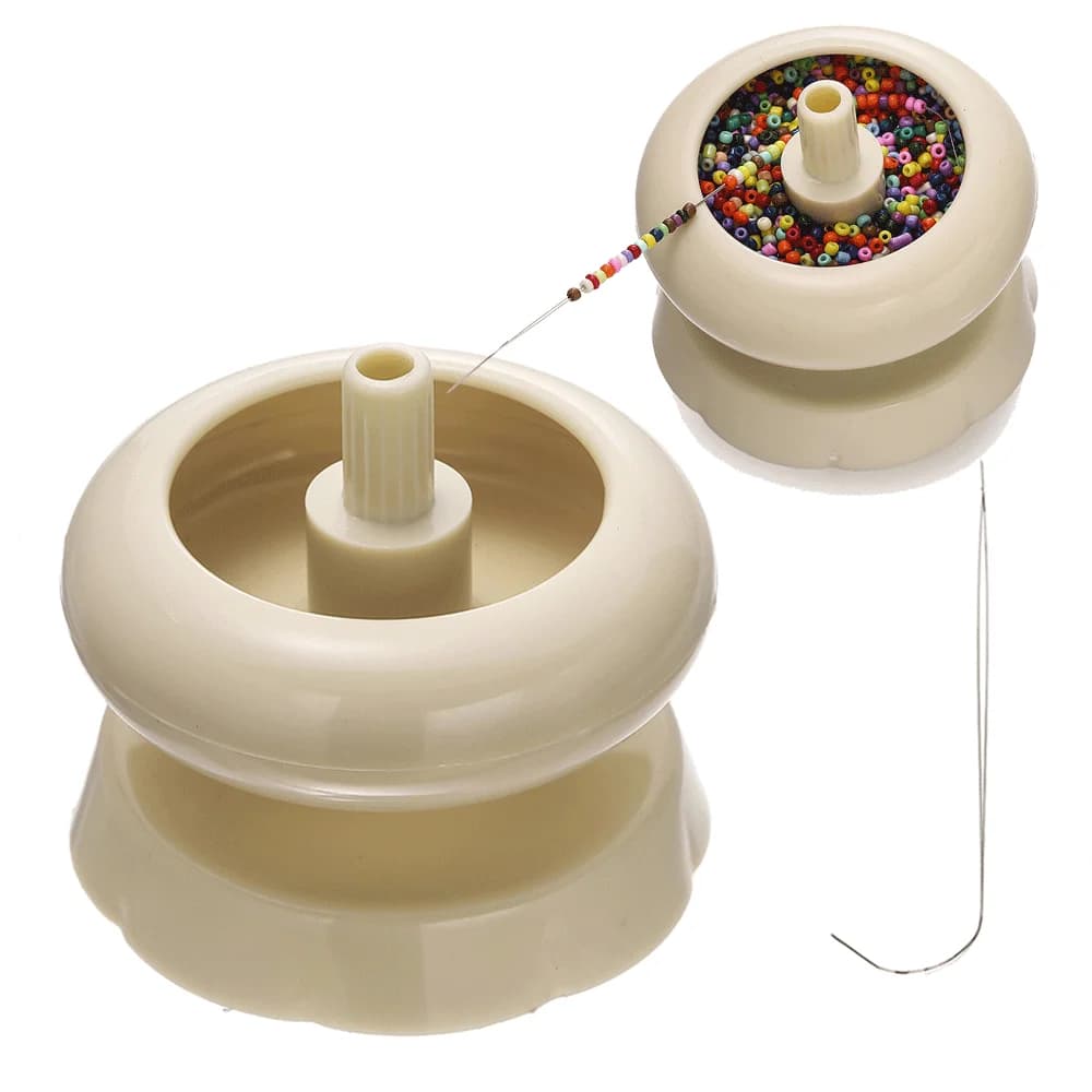 1Pc Spinning Bead Bowl Waist Bead Spinner Quickly DIY Jewelry Making Beading Devices for Bead Bracelet Necklace Convenient Maker