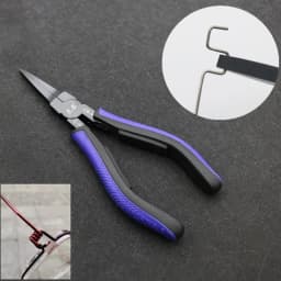 Multifunction Toothless Flat Nose Pliers Thin Flat Nose Tongs For Electronic Jewelry Making DIY Manual Pliers for Jewelry Repair