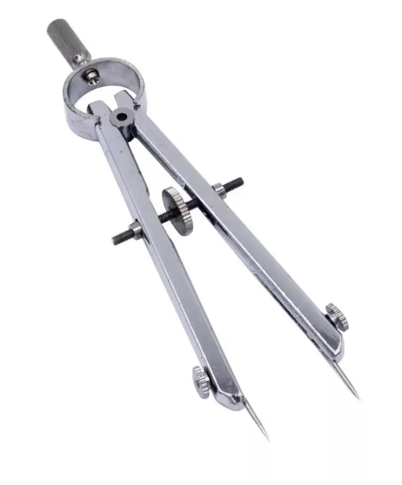 DIY Craft Line Marking Gauge Leather Tool Adjustable Compasses Gauges Wing Divider Leathercraft Rotating Scratch Gauge