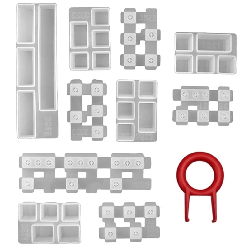 R3MC for Cherry MX Mechanical Gaming Keyboard Epoxy Resin Mold Computer PC Gamer Pet Paw Keycaps Silicone Molds