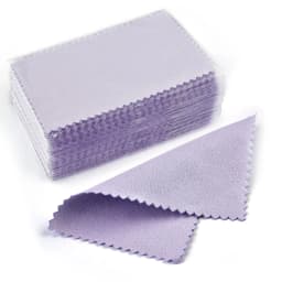 10*6.3cm/8*8cm/8*6cm 50pcs Silver Clean Polishing Cloth Soft Clean Wipe Wiping Cloth For Necklaces Rings Jewelry Clean Tool
