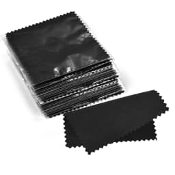 10*6.3cm/8*8cm/8*6cm 50pcs Silver Clean Polishing Cloth Soft Clean Wipe Wiping Cloth For Necklaces Rings Jewelry Clean Tool