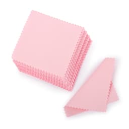 10*6.3cm/8*8cm/8*6cm 50pcs Silver Clean Polishing Cloth Soft Clean Wipe Wiping Cloth For Necklaces Rings Jewelry Clean Tool