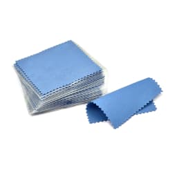10*6.3cm/8*8cm/8*6cm 50pcs Silver Clean Polishing Cloth Soft Clean Wipe Wiping Cloth For Necklaces Rings Jewelry Clean Tool