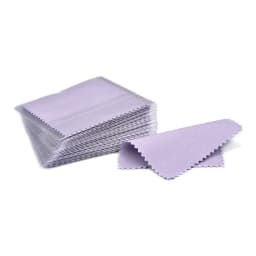 10*6.3cm/8*8cm/8*6cm 50pcs Silver Clean Polishing Cloth Soft Clean Wipe Wiping Cloth For Necklaces Rings Jewelry Clean Tool