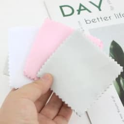 10pcs/100pcs Polish Polishing Cloth Cleaning Polishing Cloth Soft Clean Wipe Wiping Cloth For Silver Gold Jewelry Tool