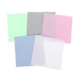 10pcs/100pcs Polish Polishing Cloth Cleaning Polishing Cloth Soft Clean Wipe Wiping Cloth For Silver Gold Jewelry Tool