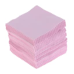 10pcs/100pcs Polish Polishing Cloth Cleaning Polishing Cloth Soft Clean Wipe Wiping Cloth For Silver Gold Jewelry Tool