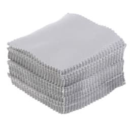 10pcs/100pcs Polish Polishing Cloth Cleaning Polishing Cloth Soft Clean Wipe Wiping Cloth For Silver Gold Jewelry Tool