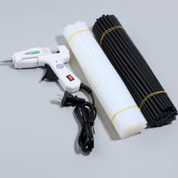 SAUVOO 20W White Hot Melt Glue Gun Household Industrial Mini Guns Electric Heat Temperature Repair Tool With 7mm Glue Sticks