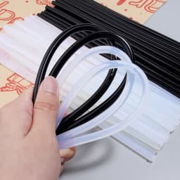 SAUVOO 20W White Hot Melt Glue Gun Household Industrial Mini Guns Electric Heat Temperature Repair Tool With 7mm Glue Sticks