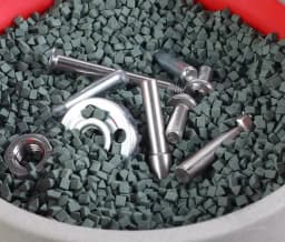 Jewelry Polishing Material Ceramic Stone Polishing Tumbling Media Vibration Tumbler Machine Use Corundum Triangle Abrasive