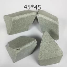 Jewelry Polishing Material Ceramic Stone Polishing Tumbling Media Vibration Tumbler Machine Use Corundum Triangle Abrasive