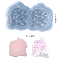 Chinese Character Japanese Alphabet Silicone Mold Love Heart English Letter Resin Quicksand Shaker Mold Jewelry Pendant Making