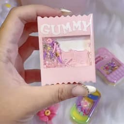 Candy Bag Resin Shaker Molds,Silicone Quicksand Mould Resin Shaker Molds Resin Epoxy Casting Shaker Mould for DIY Crafts