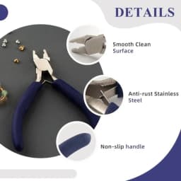 XXFD Practical Jewelry Crimping Pliers Convenient Jewelry Pliers Wire Shaping Pliers for Professional Jewelry Designers