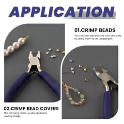 XXFD Practical Jewelry Crimping Pliers Convenient Jewelry Pliers Wire Shaping Pliers for Professional Jewelry Designers