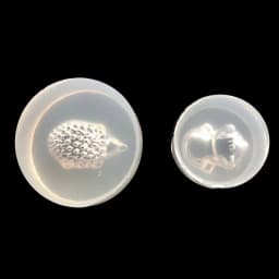 Mini Hedgehog Dog Pendant DIY Silicone Molds Resin Casting Jewelry Making Tools Epoxy Resin