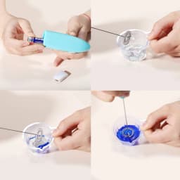 Electric Mixer For Epoxy Resin Pigment Glue Stirrer Epoxy Resin Jewelry Making Tools Equipments Handheld Battery Mixing Stick