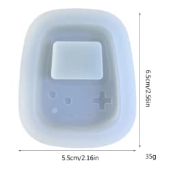 DIY Pedometer Ornament Quicksand Silicone Epoxy Mold DIY Keychain Pendant Jewelry Crafting Mould for Valentines Gift