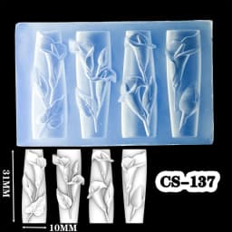 NEW Silicone Nail Art Handcrafts Moulds DIY Nail Tools Dragon/Snake Nail Carving Molds Silicone Material for Nail Decoration