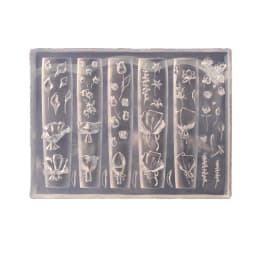 NEW Silicone Nail Art Handcrafts Moulds DIY Nail Tools Dragon/Snake Nail Carving Molds Silicone Material for Nail Decoration