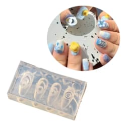 NEW Silicone Nail Art Handcrafts Moulds DIY Nail Tools Dragon/Snake Nail Carving Molds Silicone Material for Nail Decoration