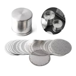 Stainless Steel Diamond Sieve for Gemstone Pearl Bead Sorting Durable Portable Diamonds Size Separator Set Jewelry Tools