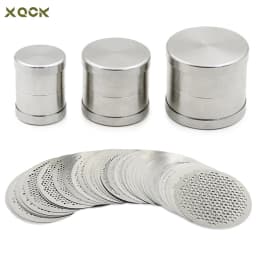 Stainless Steel Diamond Sieve for Gemstone Pearl Bead Sorting Durable Portable Diamonds Size Separator Set Jewelry Tools