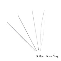 Manganese Steel Open Beading Needles for Handmade Jewelry Making Bead Stringing Accessories