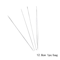 Manganese Steel Open Beading Needles for Handmade Jewelry Making Bead Stringing Accessories