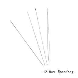 Manganese Steel Open Beading Needles for Handmade Jewelry Making Bead Stringing Accessories