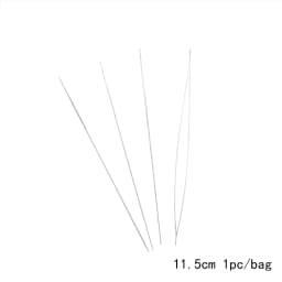 Manganese Steel Open Beading Needles for Handmade Jewelry Making Bead Stringing Accessories