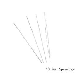 Manganese Steel Open Beading Needles for Handmade Jewelry Making Bead Stringing Accessories