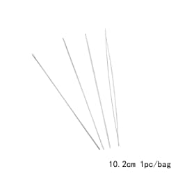 Manganese Steel Open Beading Needles for Handmade Jewelry Making Bead Stringing Accessories