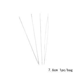 Manganese Steel Open Beading Needles for Handmade Jewelry Making Bead Stringing Accessories