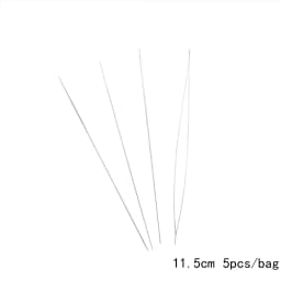 Manganese Steel Open Beading Needles for Handmade Jewelry Making Bead Stringing Accessories