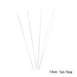 Manganese Steel Open Beading Needles for Handmade Jewelry Making Bead Stringing Accessories
