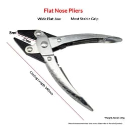 Ultimate Precision Pliers for Jewelry Enthusiasts Perfect Fit for Wire Wrapping and Metalworking Activities