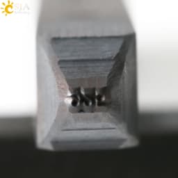 CSJA 925 750 585 999 990 Straight Shank Jewelry Mark Stamp Tool Imported Japan Steel Metal Punch Mold for Flat Surface E394