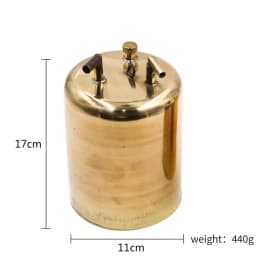 Stainless Steel Jewelry Tools for Welding Copper, Melting Gold and Silver, with Explosion-Proof Gas Valve and Oil Tank Fittings