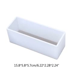 R3MC Cuboid Mold Silicone Resin Mold DIY Jewelry Making Tools Rectangular Resin Mould Silicone Epoxy Resin Casting Molds